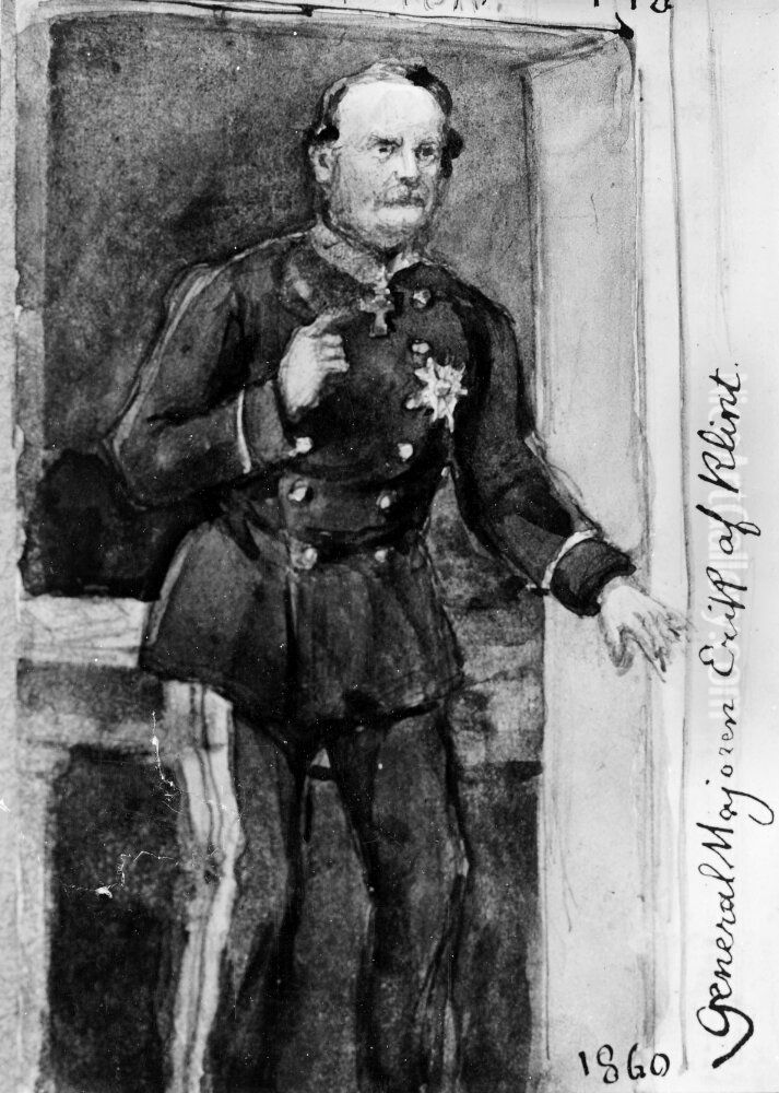 Erik af Klint, generallojtnant. Skissbok 