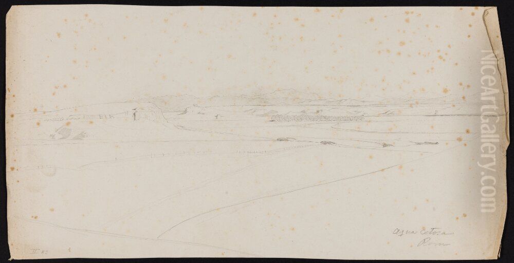 Aqua Acetosa Oil Painting by Wilhelm Marstrand