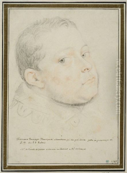 Portrait of Francesco Gonzaga Oil Painting by Peter Paul Rubens