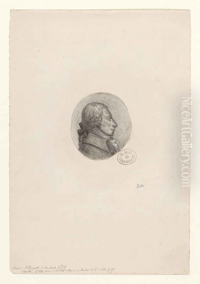 Vimal-Flouvat d'Ambert (J.J.) depute, 1789, maire d'Ambert (1789), ne a Ambert le 25 octobre 1737 Oil Painting by Ambroise Tardieu