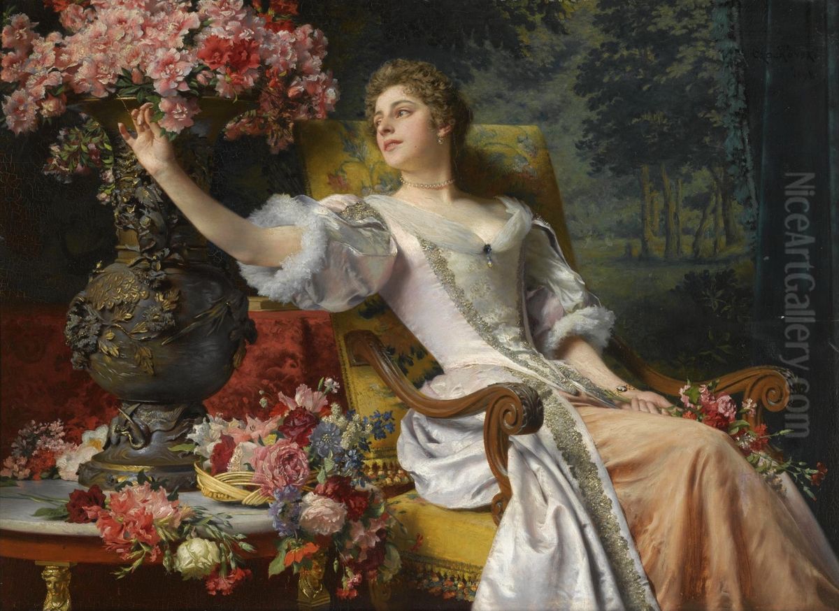 The blossom of youth Oil Painting by Wladyslaw Czachorski