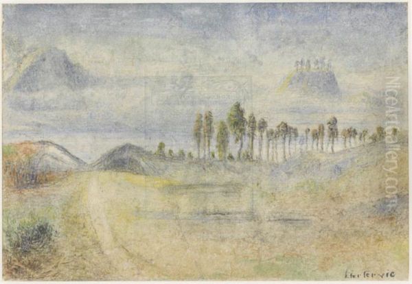 Landscape Oil Painting by Lars Hertervig