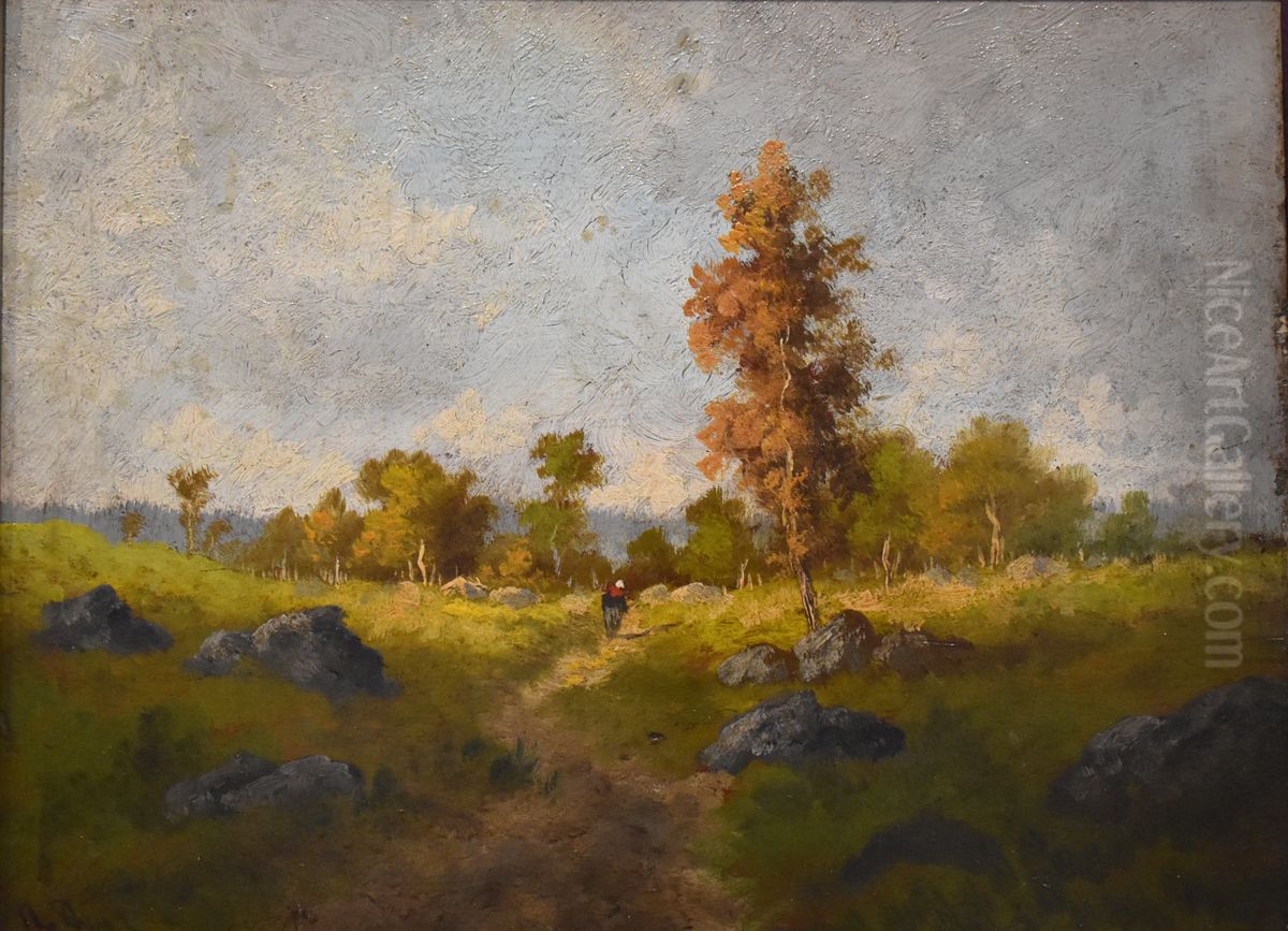 Paysage Oil Painting by Narcisse Virgilio Diaz