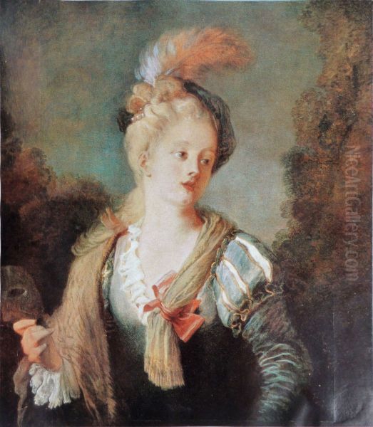 La Comedienne, Switzerland Oil Painting by Jean-Antoine Watteau