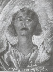 Portret Marii Wilczek