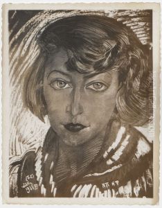 Portret Olgi Niewskiej