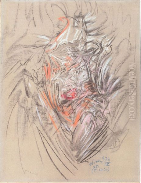 Portrait of Janina Szubert Oil Painting by Stanislaw Ignacy Witkiewicz (Witkacy)