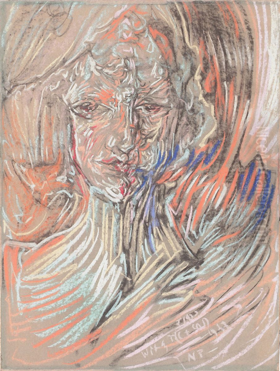 Portret Janiny Szubert Oil Painting by Stanislaw Ignacy Witkiewicz (Witkacy)