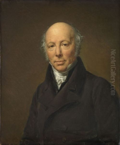 Portrait du docteur Souberbielle Oil Painting by Francois Gerard