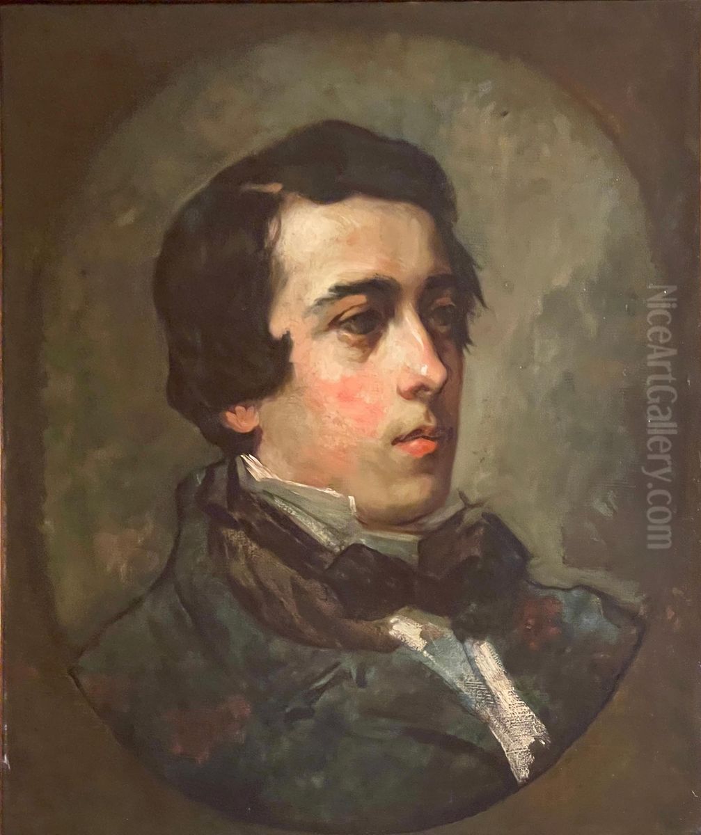 Portrait, dit de Degas Oil Painting by Thomas Couture