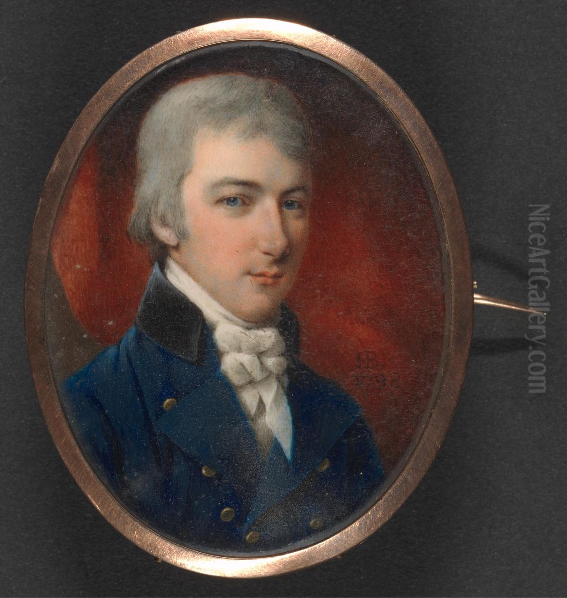 Robert Cathcart, Esq. Oil Painting by Henry Bone