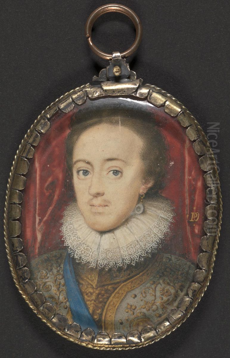Charles I, when Prince of Wales Oil Painting by Peter Oliver