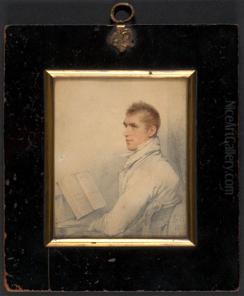 John Lyon Oil Painting by George Chinnery