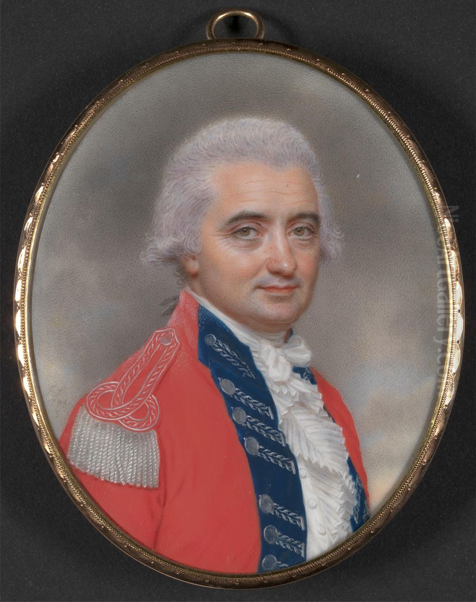 Major General Sir Barry Close Oil Painting by John Smart