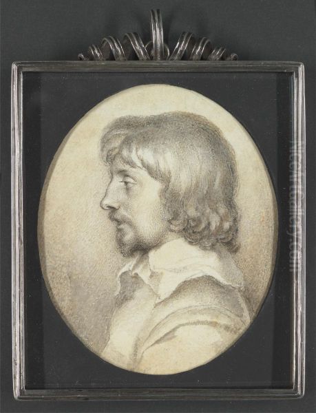 Self Portrait Oil Painting by Peter Oliver