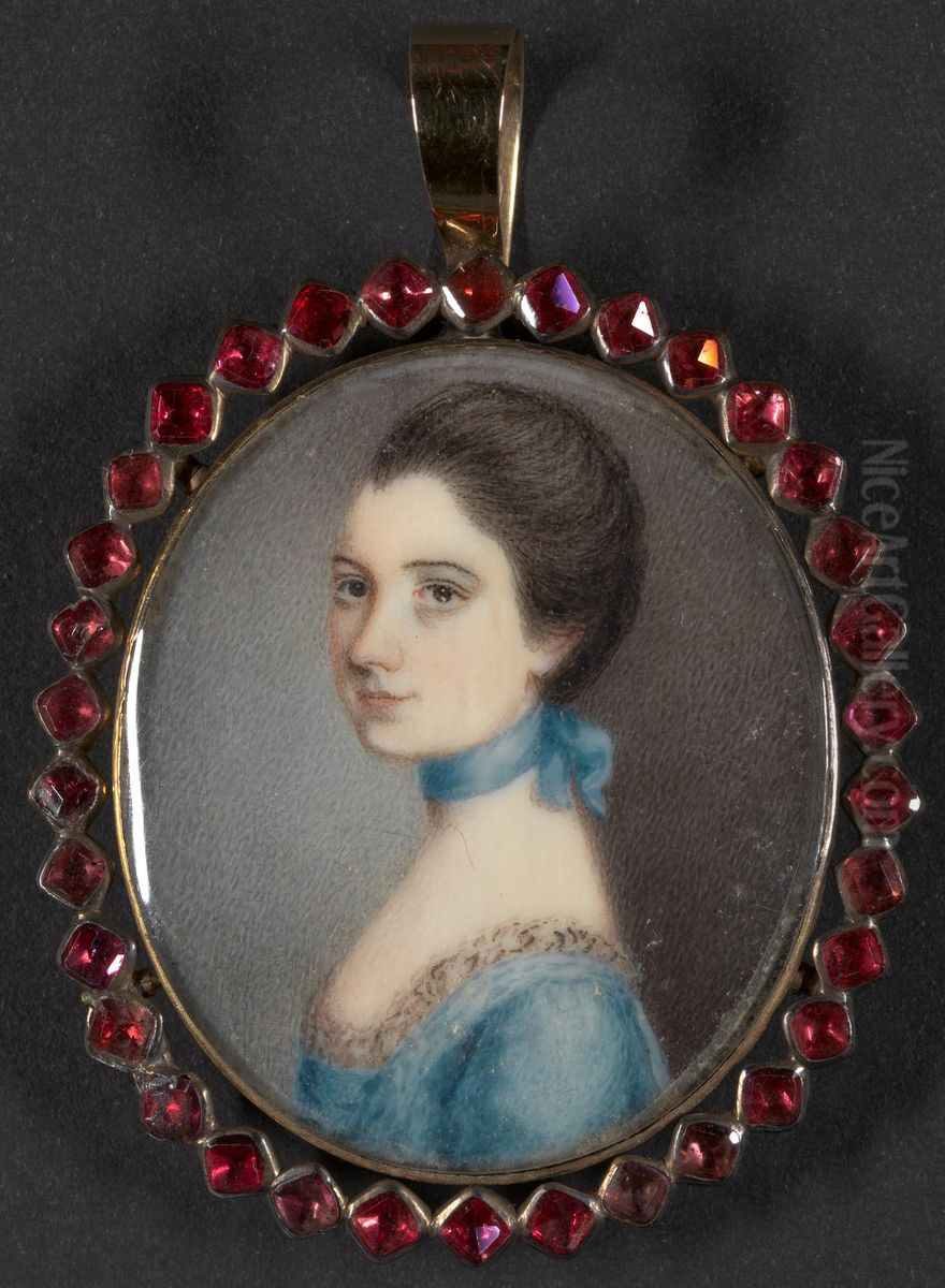 Portrait of a Lady Oil Painting by Ozias Humphry
