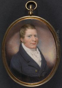 Gentleman with short Brown Hair and a Blue Jacket