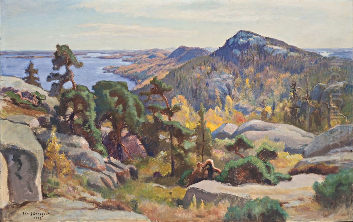 Kolilta Oil Painting by Eero Jarnefelt