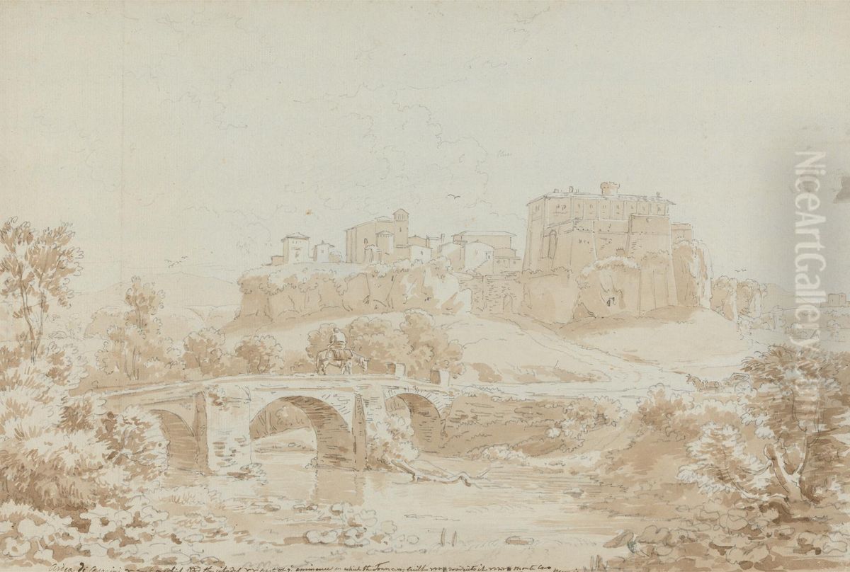 Ardea di Cesarini Oil Painting by Sir Richard Hoare, 2nd Baronet