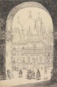 View of the back of San Marco 11.th Nov.r 1840