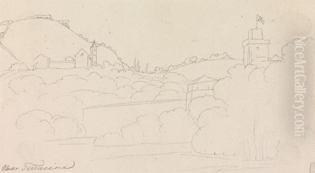 Near Terracina Oil Painting by Henry Swinburne