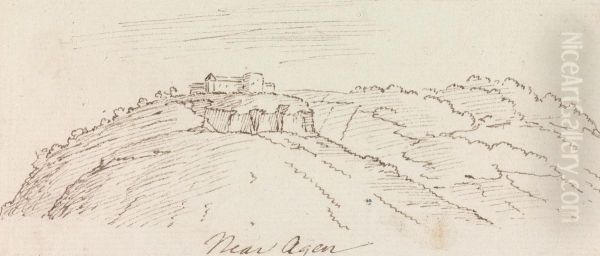 Near Agen Oil Painting by Henry Swinburne