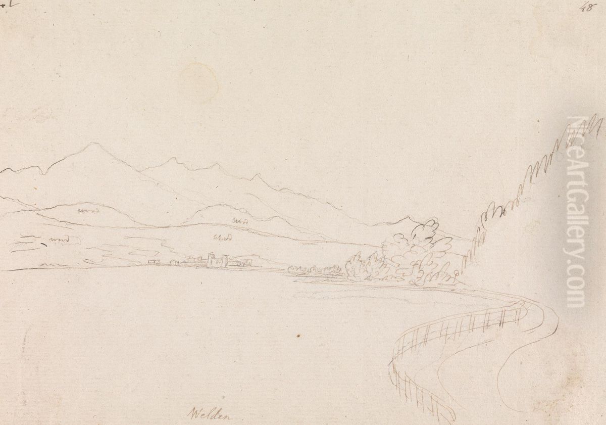 Welden, Germany Oil Painting by Henry Swinburne