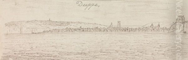 Dieppe, France Oil Painting by Henry Swinburne