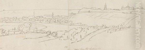 View from the Gallows Hill Oil Painting by Henry Swinburne