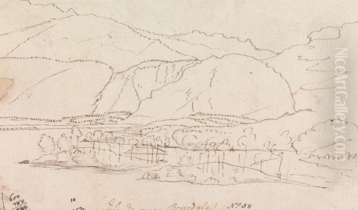 Borrodale, Scotland Oil Painting by Henry Swinburne