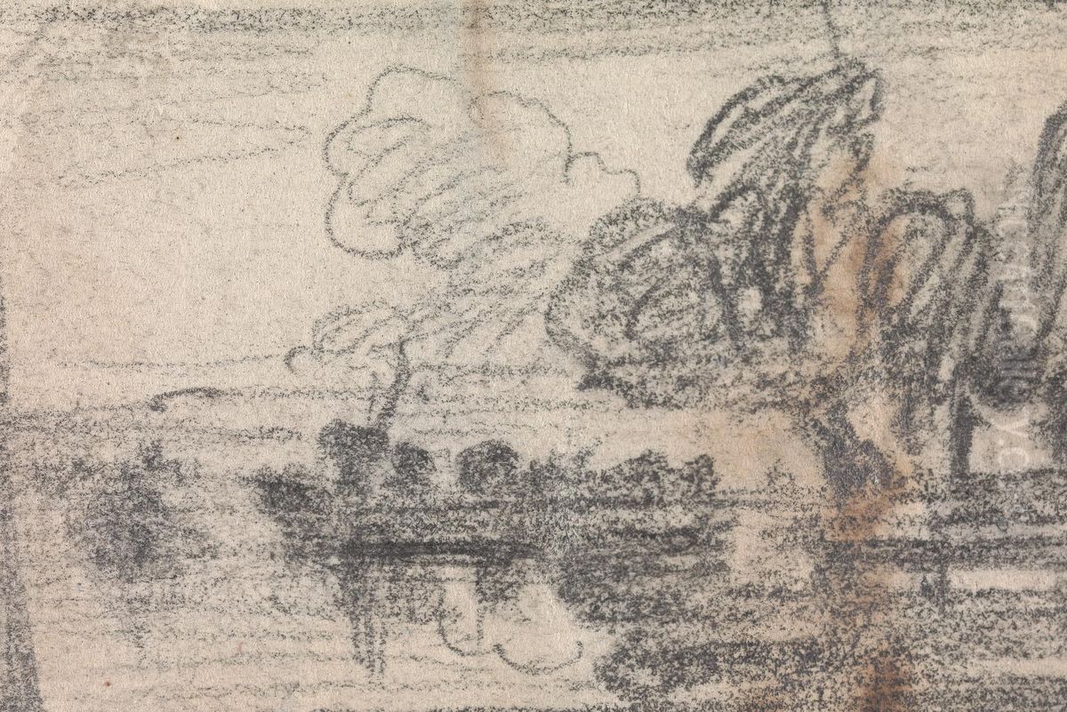 From an Album of Sixty-one Topographical Sketches Oil Painting by John Varley