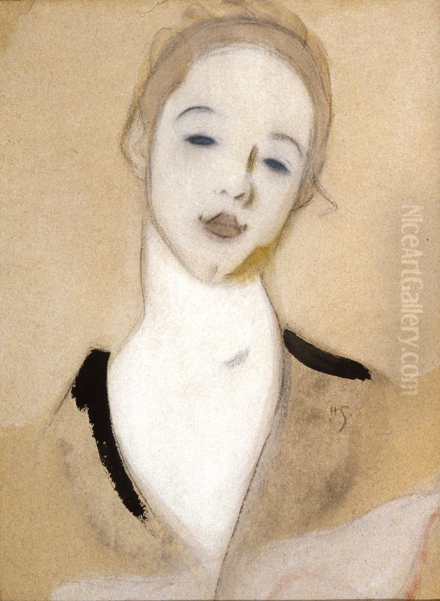 La Petite Servante Oil Painting by Helene Schjerfbeck