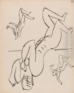 Three Studies for a Female Figure