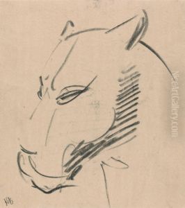 Head of a Lioness