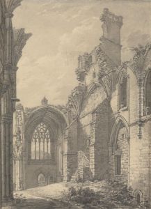 Transept of Melrose Abbey, 1778 Near Old Melrose on the River Tweed, Roxburgh