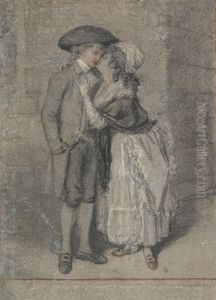 So She Caught Him and Kissed Him (Proverbs, Chapter VII, Verse 13)
