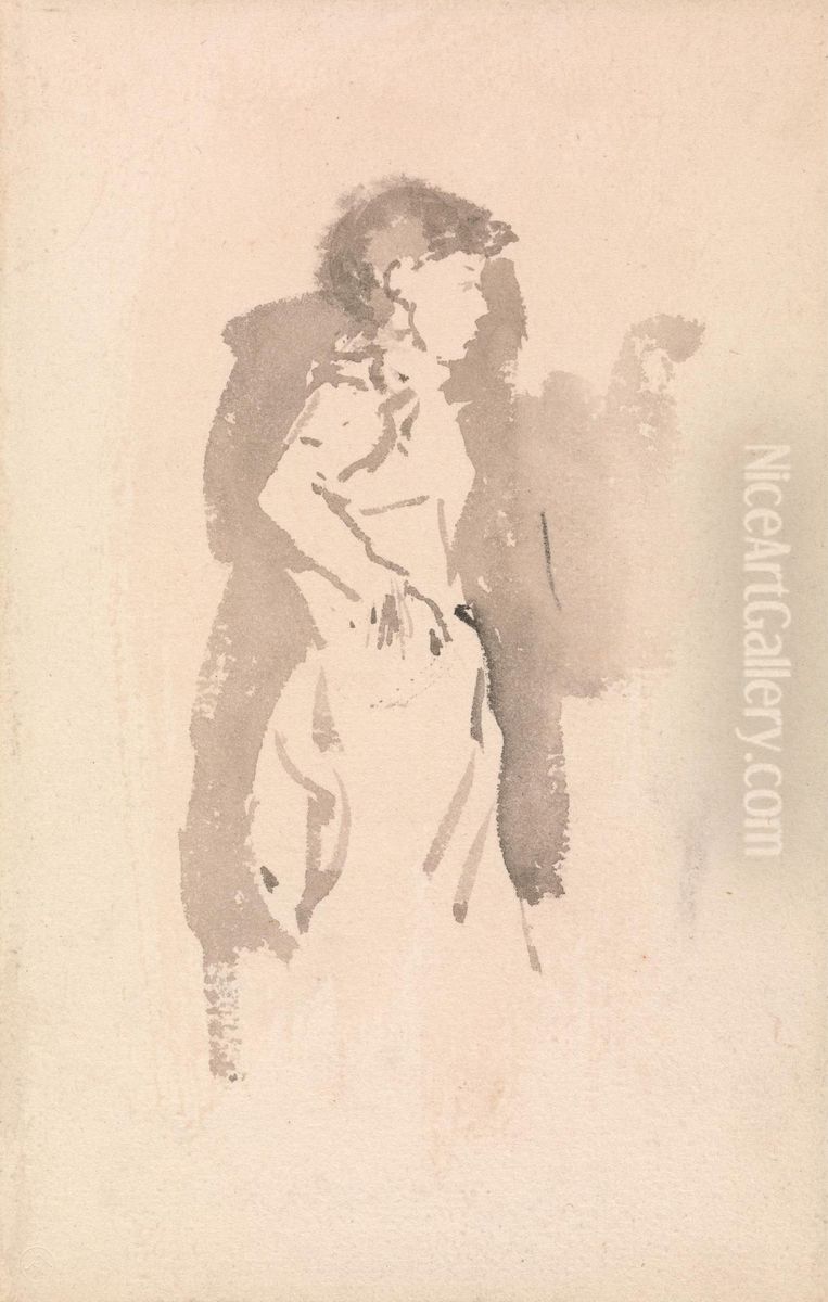 Portrait of Rosa Corder Oil Painting by James McNeill Whistler