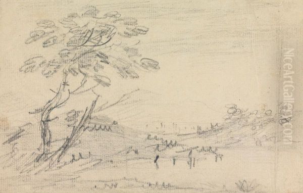 Landscape Oil Painting by William Gilpin