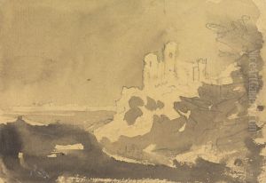 A Castle at the Edge of a Lake