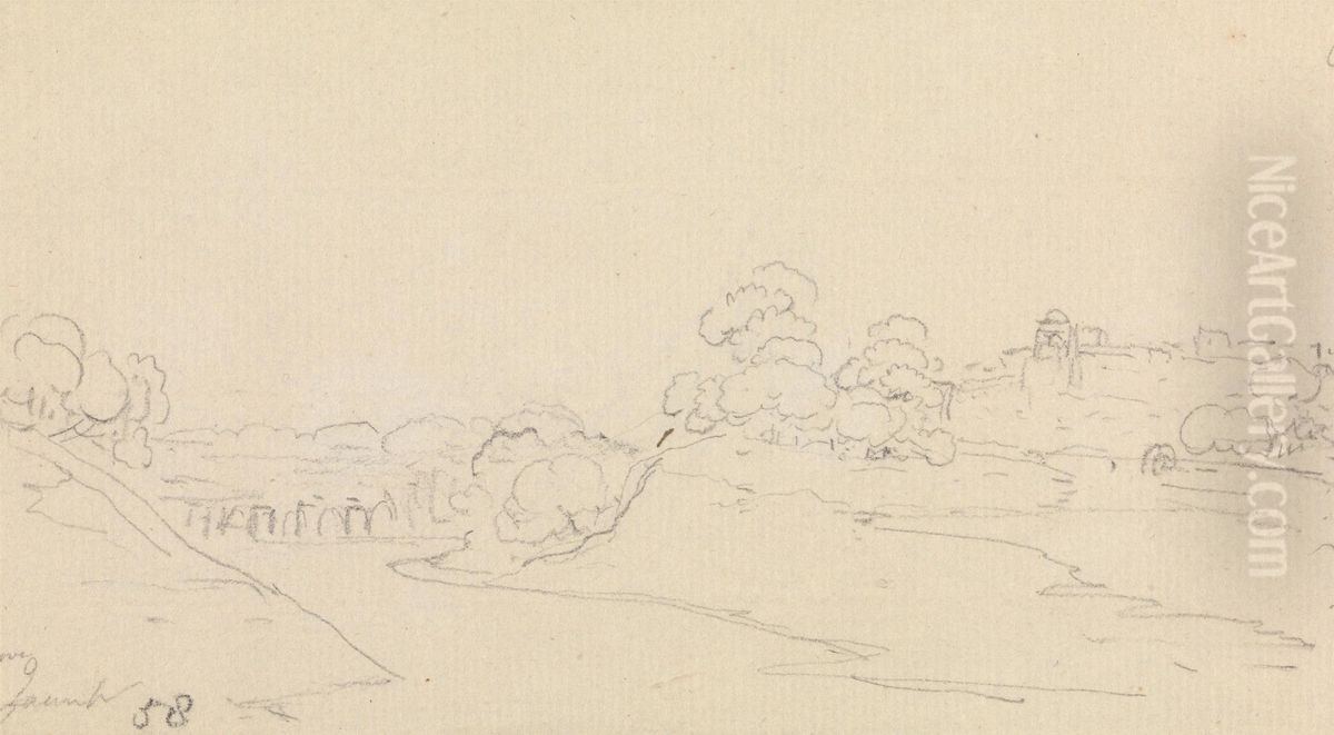 Landscape Oil Painting by Thomas Daniell
