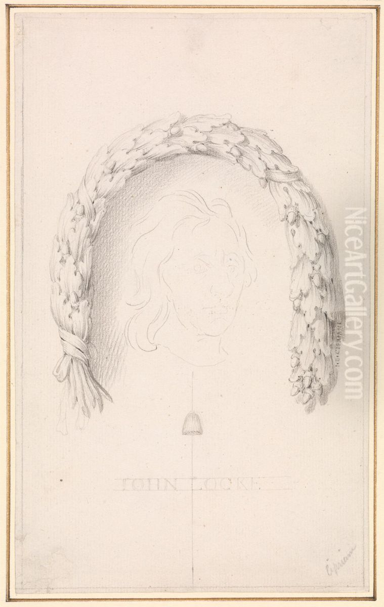 John Locke Oil Painting by Giovanni Batista Cipriani John Locke Oil Painting by Giovanni Batista Cipriani