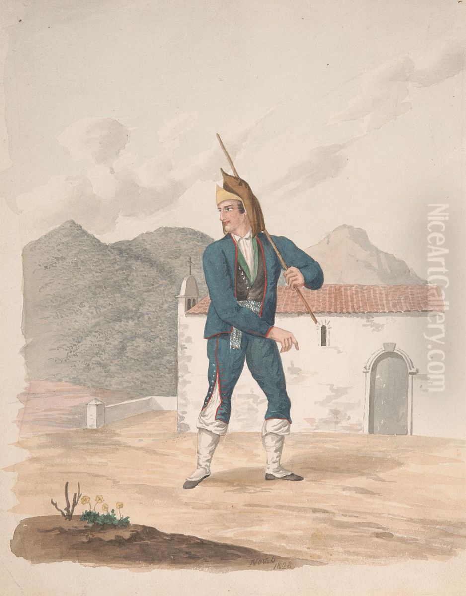 La Palma Oil Painting by Alfred Diston