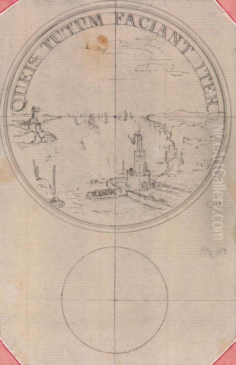 Queis Tutum Faciant Iter Oil Painting by Hubert-Francois Gravelot