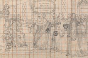 Parlement de Paris Reassembling with Figure of Justice