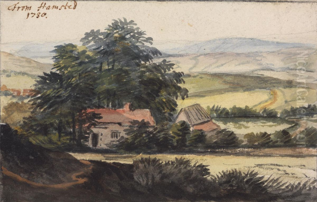 From Hampstead Oil Painting by Peter Tillemans