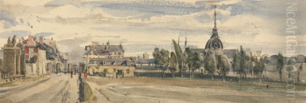 Versailles Oil Painting by William Callow