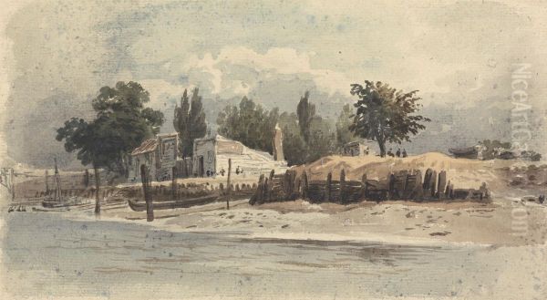 Millbank Oil Painting by John Varley