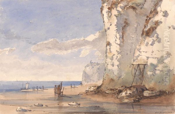 Near Broadstairs Oil Painting by William James Blacklock