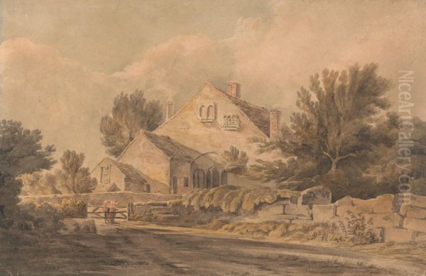Near Goudhurst, Kent Oil Painting by John Loughborough Pearson