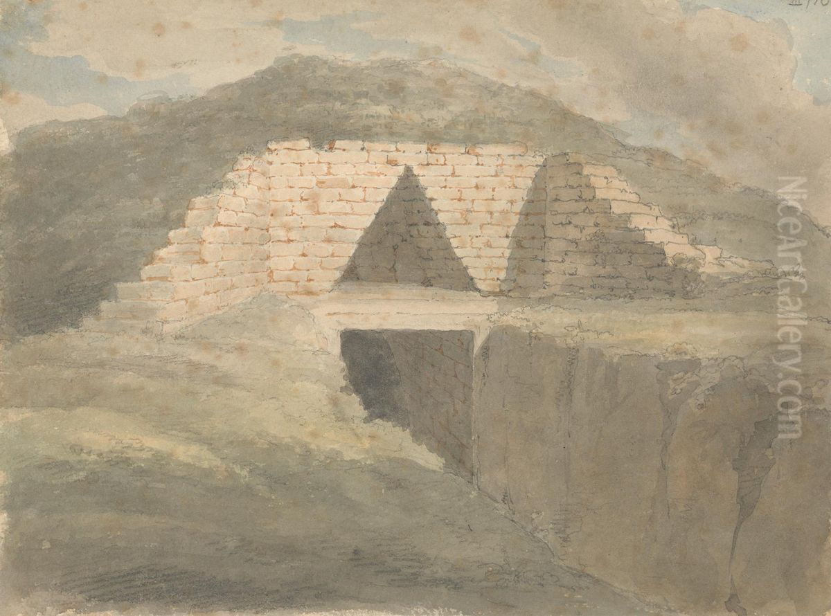 Treasury of Atreus Oil Painting by Robert Smirke